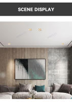 Lámpara De Tubo De Yeso Integrado GU10 LED Antirreflejo Sin Marco Para Iluminación De Techo Sala De Estar Dormitorio Pasillo - details 16