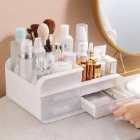 Organizador De Maquillaje Para Vestíbulo Grande Caja De Almacenamiento Para Cosméticos Con Cajones Para Mesita De Noche Baño Dormitorio - details 4