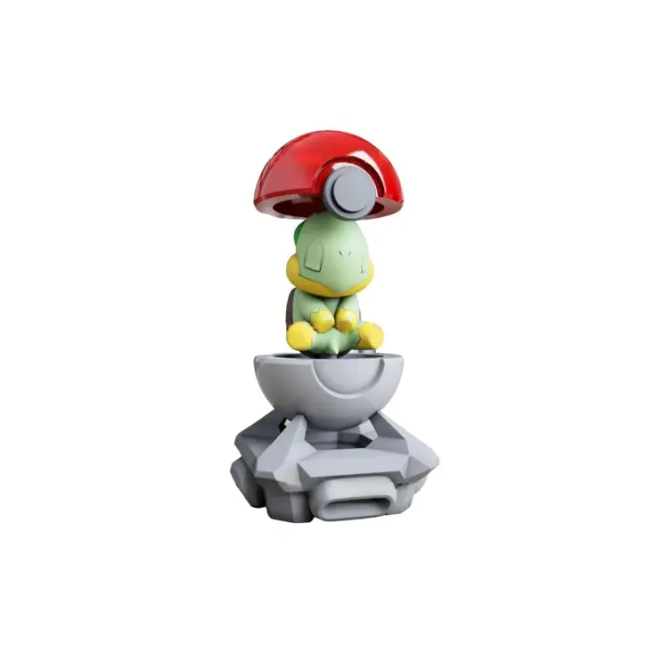 Figura Turtwig en la Pokeball impresa en 3d Figura Turtwig en la Pokeball Pokemon   Impreso en 3d - 1