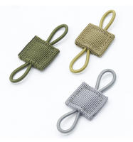 10pcs Cinta Elástica De Nylon MOLLE Con Hebilla Para Vest De Caza Y Senderismo Antena PTT Soporte De Tubo De Retención - details 12
