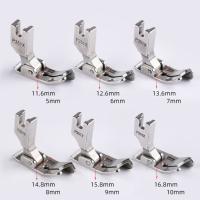 Pieza De Costura P351X Para Máquina Industrial Guía Lateral Derecha Con Presión Tamaño 3mm-10mm Herramienta De Costura Para Adultos Material De Acero - details 1
