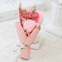 Mini Bouquet De Flores Secas Rosa Para Baño Decoración De Fiesta Bodas DIY Regalo Ideal Para Decoración De Oficina Y Fiesta De Aniversario - details 2