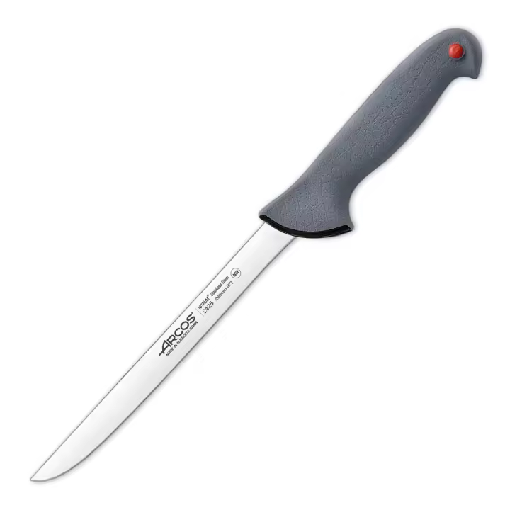 ARCOS Colour Prof - Cuchillo Fileteador Flexible 20 cm Acero Inoxidable Forjado Nitrum - 1