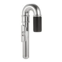 Juego De Cabeza De Flauta Enchufada De Níquel Accesorio Musical Para Repuesto Parte De La Cabeza De Flauta Curva - details 5