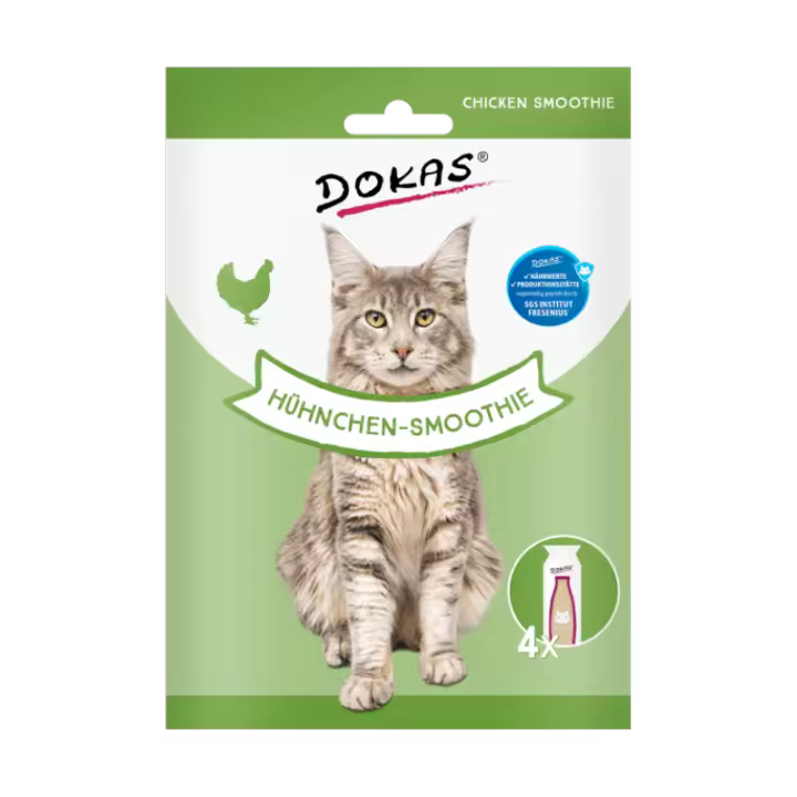 DOKAS Snack Smoothie Pollo 8 x 4 x 30 gr - 1