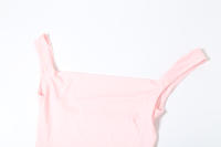 Vestido De Vacaciones Nibber Con Cuello Cuadrado Y Espalda Descubierta Para Mujer Sin Mangas Decorado Con Lazo Vestido Sexy De Fiesta En La Playa Vestido De Cuerpo Entero De Polyester Y Spandex - details 13