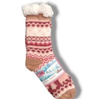 Par Calcetines Polares de Borrego calentitos para mujer Talla Única 35 a 40, Para Andar por casa en invierno. Borrego de alta calidad para pies calentitos. Varios modelos disponibles. Distribuido por Distrilocu - details 1