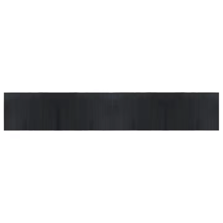 vidaXL Alfombra rectangular bambú 70x400 cm Color Negro,  Natural,  Marrón y mas Alfombras de área  Alfombra de Piso para Sala de Estar Dormitorio Habitación Salón - 1