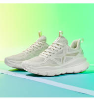 Zapatos De Correr Para Hombre Ligeros Cómodos Transpirables Moda Absorbentes De Choque Suela EVA Talla True Ankle above Microfibra Algodón Encierre De Pieza - details 4
