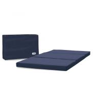 Asalvo Colchón para Cuna de Viaje – Plegable en 3 Partes, Medidas 120x60 cm, Espuma de Alta Densidad, Funda Lavable y Bolsa de Transporte Incluida - details 0