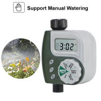 Reloj Digital Timer De Riego Para Jardín Controlador Dial Inteligente Con Pantalla LCD Multíple Programable Y Automático - details 2