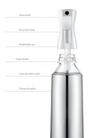 Botellas De Rociador De Agua Alta Presión Reutilizables 200ml Set De 2 Para Salon De Belleza Y Barbero Rociador Automático De Nube Continua Para Riego - details 3