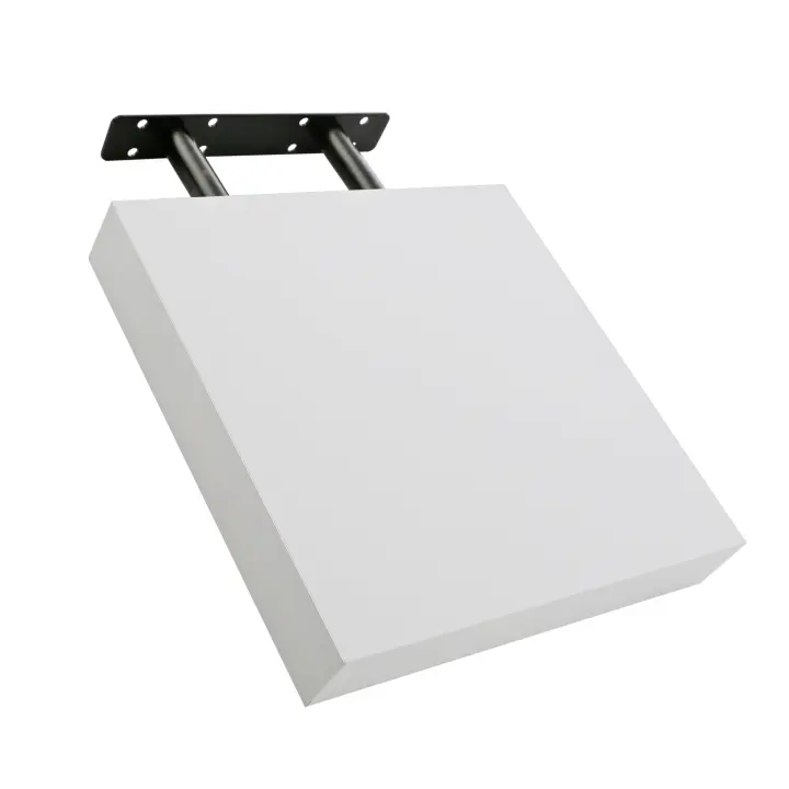 DEKORA SOUL Estantería para Pared Estantes Pared Baldas Pared Fijación Invisible Color Blanco - 1