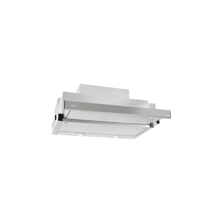 Teka CNL6610S - Campana Extensible de Integración de 60 cm  y 694m3h, Anti huellas, Inox - 1