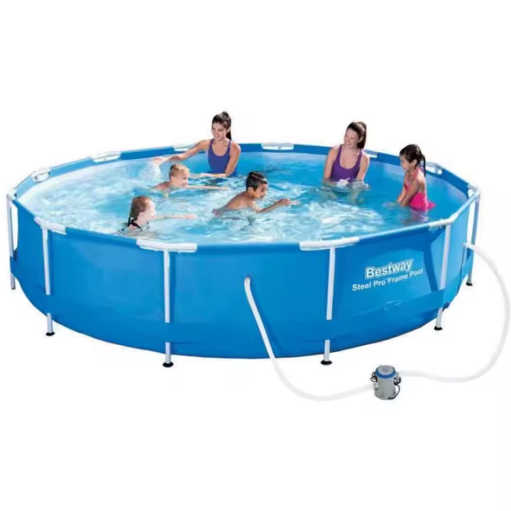 Bestway 56681 piscina desmontable tubular 366x76cm con depuradora - 1