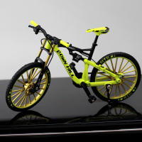 Mini Bicicleta De Acción 1:10 Para Adultos Y Niños Juguete De Simulación De Carreras Con Doble Rueda Regalo Para Niños Colección De Montaña De Bicicleta De Metal - details 5