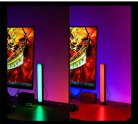 Lámpara De Mesa LED RGB Con Control Remoto Para Decoración De Habitación Y Gaming Luz Nocturna Sincronizada Con Música Para TV Y Escritorio - details 5