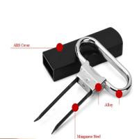 Abridor De Botellas De Vino Tres Puntas Profesional Para Vino Rojo Champán Espumoso Con Sellador De Botella Accesorio De Barra De Metal Aluminio - details 7