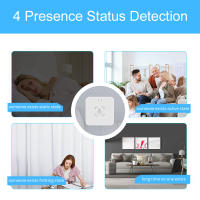 Sensor De Movimiento De Presencia Humana Tuya Smart Life ZigBee/Wifi 5.8G/24G Con Deteción De Luminosidad Y Distancia Para Alexa Google - details 10