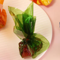 80 Pcs Papel De Embalaje Transparente Coloreado De 19 X 19 Cm Con Cordones Para Regalos Y Dulces Para Fiestas Y Eventos - details 2