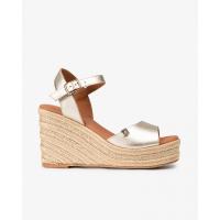 Sandalias plataforma mujer POPA ARAMBOL ORO SANDALIA CUÑA YUTE LAMINADO ORO 35932 25V - details 0
