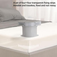 4PCS Clip De Rincón Para Sábanas Resistentes Y Fuertes Cinturones Para Matraces Para Evitar Sábanas Sueltas Y Deslizantes Soporte De Sábanas Para Cama - details 2