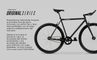 Bicicleta Fixie FabricBike Original, 28 Pulgadas, Piñón Fijo, Acero Hi-Ten, 10.45 kg (Talla M) - details 0