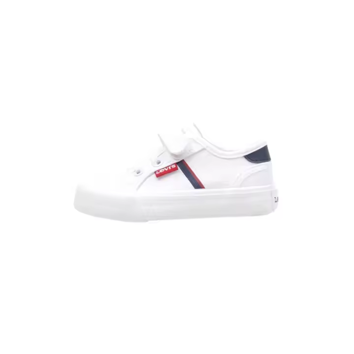 LEVIS FOOTWEAR AND ACCESSORIES MISSION 2.0 MINI  Zapatilla Deportiva Velcro Bebé - niño (hasta la talla 30) Blanco - 1
