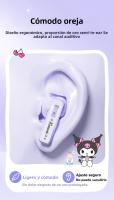 Sanrio Auriculares Inalámbricos Bluetooth 5.4 BL02 Con Control Táctil Reducción De Ruido Longitud De Duración De La Batería Cute Kuromi My Melody - details 10