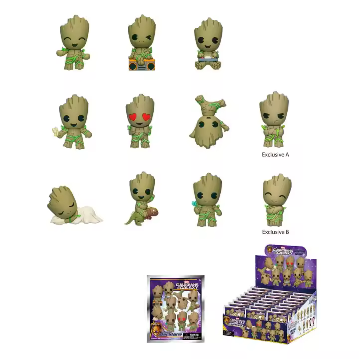 Llavero Groot sobre sorpresa Marvel - 1