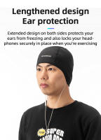 Gorro De Ciclismo Invernal ROCKBROS Para Hombres Gorro De Poliéster Caliente Y Viento Resistente Deporte Al Aire Libre Bicicleta Esquí - details 4