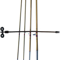 Set De Portadores De Caña De Pescar Para Barco Ajustable Y Portátil Con Cuerda Elástica Y Hebilla Para Anclaje En Superficie De Mariposa Para Kayak Y Barco Marítimo - details 6