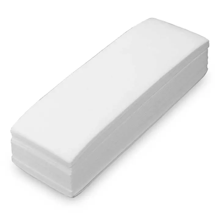 Ociodual 100 Bandas Depilatorias Blancas Desechables Suaves para Depilar a Cera Todo Tipo de Pieles Brazos Piernas Axilas Tiras - 1