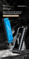 Harmonica Blues De 10 Agujeros En Clave C Con Estuche Diatónica Para Jugador Profesional Principiante Estudiantes Regalos Para Adultos - details 8