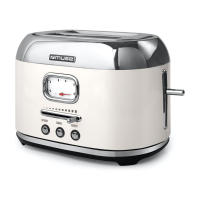 Muse MS-120 SC. Tostador eléctrica de 2 rebanadas de Pan, 1000W, Automático, selector de Temperatura - details 4