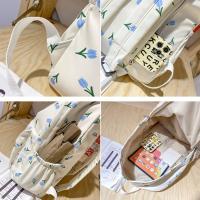 Mochila De Moda Impermeable Para Mujer Con Capacidad Grande Antirrobo Para Viajes Y Escuela Bolsa De Hombro Casual De Nylon - details 8