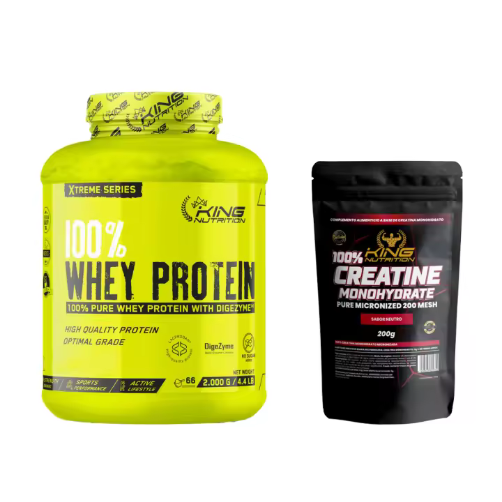 Proteína Aislada Whey 2KG Choco Jungle con topping King Nutrition Xtreme – Con Promiko® y Enzimas Digestivas Digezyme®  Endulzada con Sucralosa  Sin Azúcares Añadidos - 1