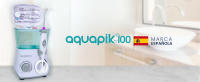 Aquapik® DUO Irrigador Dental: Aquapik® 100 sobremesa + Aquapik® Mini Portátil | Recomendado por dentistas + Elimina la Placa + Cuida tus Implantes y Ortodoncia |Higiene Bucal Profunda - details 0