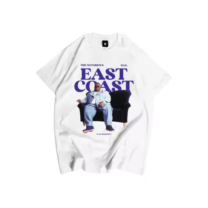 CAMISETA CLAN BLANCA NOTORIUS BIG EAST COAST TEE - 1