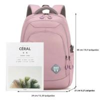 Bolso de de de hombro ligero gran capacidad, mochila escolar para estudiantes secundaria y secundari - details 2