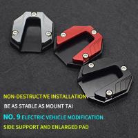 Aluminio Extensor De Pies Para Motocicleta Soporte Placa De Extensión Del Pie Accesorios De Motocicleta D7YA - details 8