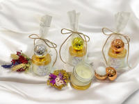 Pack de 10 Velas Aromáticas con Bálsamo de Labios en Bolsa de Regalo - Regalos para Invitados de Boda, comuniones, bautizos, aniversarios, cumpleaños - details 5