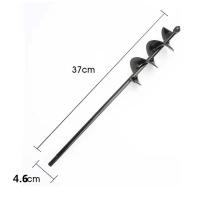 Auger De Plantador Espiral Broca Herramienta De Jardín Para Plantar Flores Y Plantas Corte De Agujeros Accesorios De Jardinería - details 8