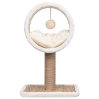 vidaXL Árbol para gatos túnel superior y juguete hierba marina 56 cm - details 2
