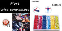 50Pcs (25set) Conectores De Cable Eléctricos Rápidos Terminales De Cableaje De Cierre De Tapa Impermeables Para Electricidad - details 0