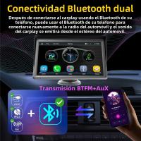 Pantalla Táctil Inteligente Universal 7 Pulgadas Android Auto CarPlay Inalámbrico Radio Multimedia Video Player FM AUX BT MirrorLink Para Coche - details 3