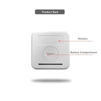 Mini Medidor De Temperatura Y Humedad Electrónico Blanco Con Pantalla De Rostro Sonriente Para Coche Y Refrigerador - details 3