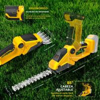 Podadora De Bricolaje Eléctrica Sin Cable Para Jardín Herramientas De Corta Hierba Compatible Con Batería Dewalt 20V (No Incluye Batería) - details 1