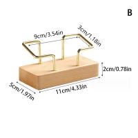 Organizador De Tarjetas De Negocio Con Soporte Para Escritorio Estilo Madera Accesorios Para Oficina Y Hogar Organizador De Memoria De Escritorio - details 5