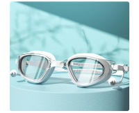 Gafas De Natación Para Adultos HD Antiniebla Silicona Impermeable Con Tapones Para Oídos Anti-UV Equipamiento De Natación - details 2